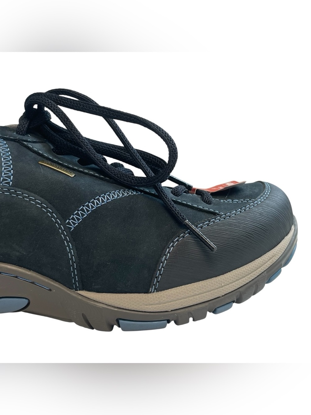 Dansko Women's Paisley Sneakers Navy Blue Leather Vibram Soles Size 10-10.5 Wide - Picture 8 of 14